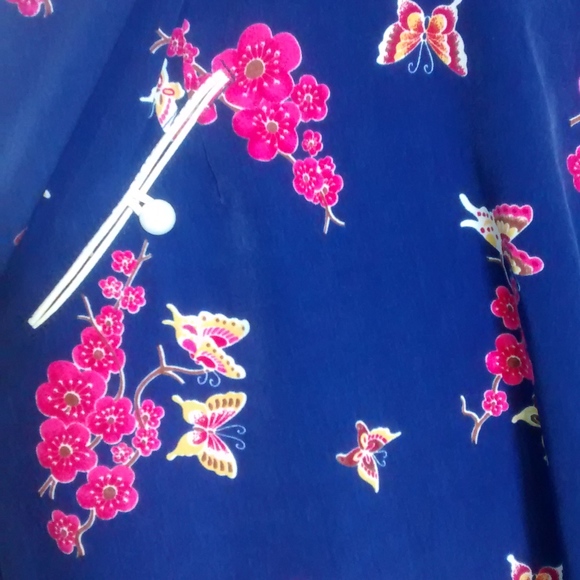 Trollied Dolly Blue Butterfly Tea dress - Picture 5 of 7